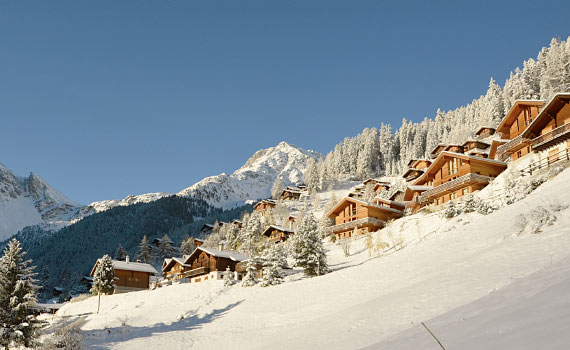 Chalet Exterieur Hiver